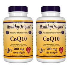 Healthy Origins 輔酶Q10軟膠囊 300mg, 150顆, 2罐