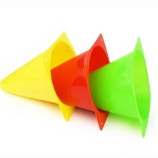 물결샵 훈련용 꼬깔콘 소 스포츠 교실 농구 민첩성 축구 용품, 초록, 1개