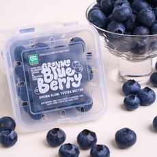 [부모님이 직접 키운] 프리미엄 유기농 "킹" 블루베리 400g 600g / 유기농 생과 산지직송 [원산지:국산(경상북도 고령군)], 1세트, 킹 400g(100gx4)