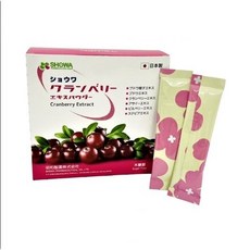 SHOWA 昭和製藥 蔓越莓濃縮萃取粉 日本進口 無糖, 1個