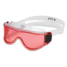 TYR Arc 180 수상 스포츠 마스크 (스모크/레드 클립)