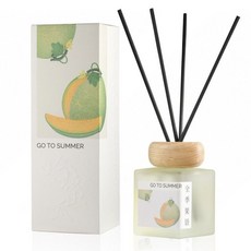 GO TO SUMMER 全季果語香氛 家用室內持久留香 水果香擴香, 1個, 哈密瓜,150ml, 150ml, 哈密瓜