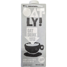 오틀리 바리스타 에디션 귀리음료, 1L, 2개