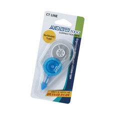 수정테이프 5mmx6M 12개입 지우개 회전형 OMR카드