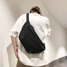 스위스톤 빅사이즈 크로스백 힙색 슬링백