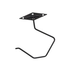 GHSHOP 캐비닛 아래 바나나 후크 바나나 걸이 바나나 신선도 유지 접이식 바나나 걸이 주방 도구 튼튼한 금속 홀더, 검은색, 1개