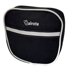 발로타 킥보드 자전거 핸들 가방, 블랙, 1개