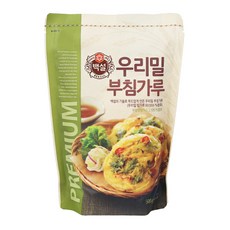 우리밀부침가루.500g/백설-, 4개, 500g
