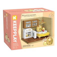 KEEPPLAY 積木 角落小夥伴 房間系列 - K21209 炸豬排的餐前準備, 1個