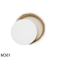 트레분 캔버스천액자 원형15cm 캔버스액자 원형캔버스15cm 그림캔버스 인테리어캔버스액자, 열개