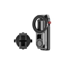 可變焦迷你藍牙自拍棒【GE MARKET】磁吸自拍棒 手機支架 自拍神器 懶人支架 三腳架 遙控快門 藍牙自拍棒 旅行自拍棒, 黑, 1個, 可變焦迷你藍牙自拍棒