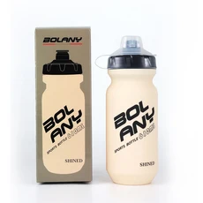 짜내기 사이클링 물병 PP5 스포츠 야외 피트니스 등산 러닝, 09 cream with a cap