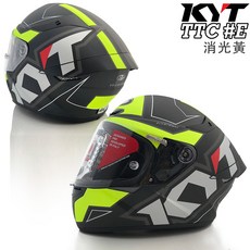 KYT TTC 選手彩繪 #E 消光黃安全帽，入門款輕量全罩，眼鏡溝設計，鐵釦，舒適, TTC #E 小帽體 XS,M︰55cm 小帽體