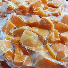 [포천원예농업]손질 맷돌호박 늙은호박 전문가 재배 경기포천산, 1개, 냉동1kg