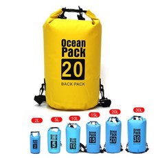 수영가방 여행 카약 카누 2L PVC 수영 스토리지 래프팅 30L 15L 키트 자루 방수 드라이 20L 10L 스포츠 야외 5L 가방 배낭, 10L blue, 9) 10L blue