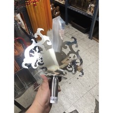 華誠 白鐵槍頭 A款 帥旗槍頭 (不含刻字), 1個
