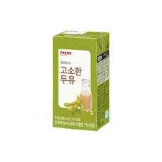 삼성웰스토리 후레시스 고소한두유, 144개, 200ml