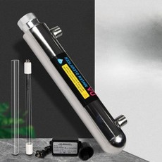 UV 물 기 램프 정수기 파이프라인 어항지 여과기 멸균기 연못 0.2t/h6W 2부내사/4부외사, 17 시간 타이머