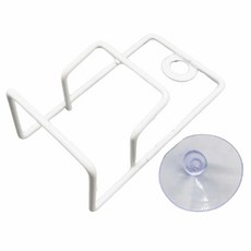 2중 수세미 거치대 흰색 싱크대수세미거치대 주방수세미거치대 hol+177kA