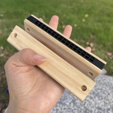 우드 하모니카, 1개, 상세페이지 참조