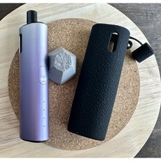 레더크레프트 아보카도베이비프로 전용 실리콘 케이스 위생캡덮개 포함, 1개, 블랙