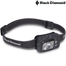 Black Diamond Spot 400 LED頭燈/登山頭燈 BD 620672, Graphite 墨灰, 1個