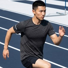 언더아머 남성용 여름 심플한 디자인 반소매 티셔츠 1375692-001