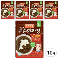 아이배냇 베베 순한 덮밥소스, 50g, 10개, 짜장맛