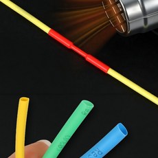 알럽 전선수축튜브 전선보호튜브 케이블보호 열수축튜브, 검정