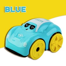 수륙양용 자동차 욕실 시계 목욕 귀여운 수영 물놀이 선물, blue