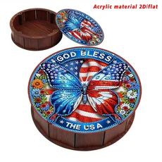 성인용 꽃 예술 단어 다이아몬드 페인팅 - 조합 문자 풀 모자이크 키트 DIY 추상 벽 장식, 01 Round 20X20CM, 01 FDX4988