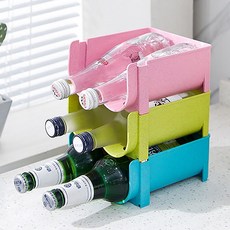 리빙박스 소주 거치대 맥주 수납함 와인 음료수 yxq+12006lR, 블루