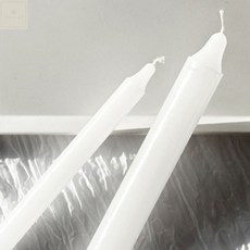 다용도초 흰 막대 옛날양초, 6p