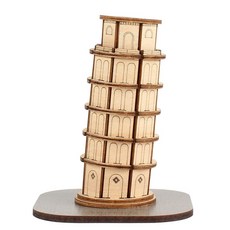 영플래닛 목재모형 피사의 사탑 조립키트 ksw+9653AF