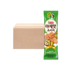 롯데햄 야채맛 소시지, 190g, 25개