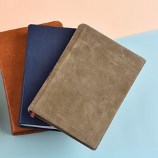 룽고가죽 DIY 책표지리폼원단 성경리폼 북커버교체 스웨이드_낡은 성경책 불경책 다이어리 바이블 셀프교체, 다크브라운, A형