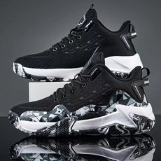 스타일닥터 남성 패션 통굽 스니커즈 통기망 하이탑 농구화