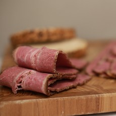 [행복푸드] 수제 훈연 텍사스 브리스킷 파스트라미 샤퀴테리 200g 1팩, 1세트