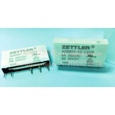 ZETTLER AZ6991-1C-24DE 繼電器 6A 250VAC/30VDC 快速反應 多功能應用, 5個