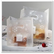 雪花 手提 烘焙包裝袋, 詳見包裝, 詳見包裝, 小號