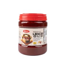 움트리 냉면장 2kg 양념장 비빔장 쫄면 냉면 양념 소스 업소용 대용량, 1개