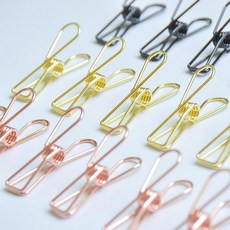 블랙 미니 피쉬 금속 클립 사무용품 학용품, 단품