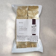 쫀득한 꿀 홍삼절편 실속형 벌크형 개별포장 홍삼정과, 3개, 200g