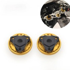 오토바이 프론트 서스펜션 포크 프리로드 조절기 캡 가드 커버, 9. M