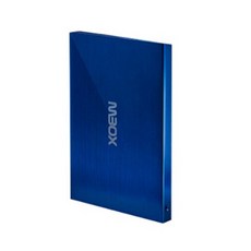 유니콘 MBOX USB 2.0 HDD SSD 2.5형 외장하드 케이스 HC-2500S HC-2500S, 블루, 블루