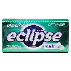 이클립스 스피어민트향 캔디, 34g, 1개