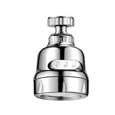 워터블리 회전 삼단 싱크대 수전, 1개