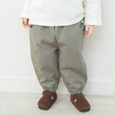 KKAKKUNGNORITER 童款縮口長褲, 雙基本米色, 大小_中