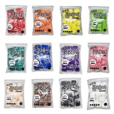 티티클레이 10g 30개입 파우치 300g 하양 티티경인sjl3+9EUG