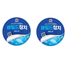 사조 마일드 참치 안심따개, 200g, 1세트